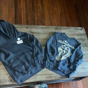 Abercrombie Kids Blue Sweatshirt Hoodie